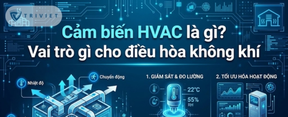 Cảm biến HVAC là gì? Vai trò quan trọng trong hệ thống điều hòa không khí