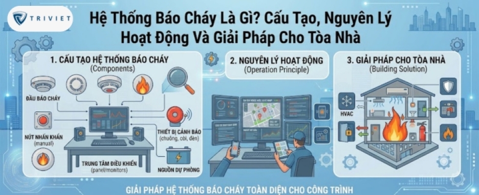 Hệ Thống Báo Cháy Là Gì? Cấu Tạo, Nguyên Lý Hoạt Động Và Giải Pháp Cho Tòa Nhà 2026