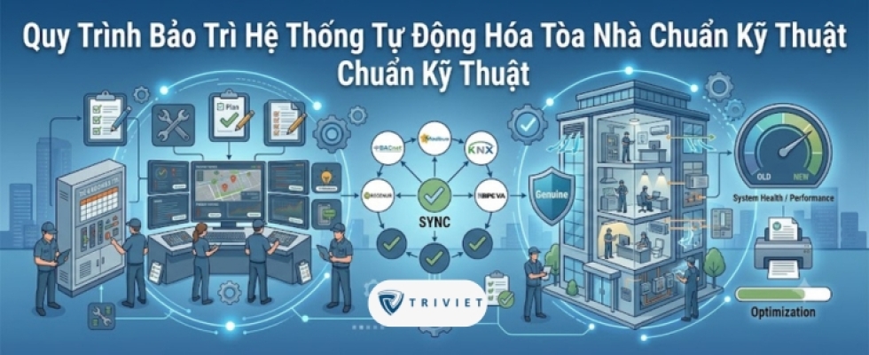 Quy Trình Bảo Trì Hệ Thống Tự Động Hóa Tòa Nhà Chuẩn Kỹ Thuật 2026
