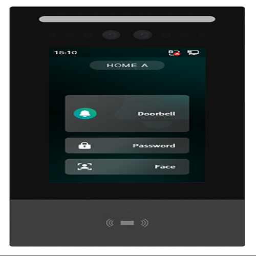 Remote Unlocking Camera Outdoor Intercom With 4.3-inch Touch Screen And Face
