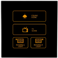 18D4 GLASS TOUCH SWITCH