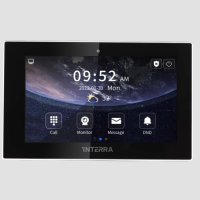 7″ / 10” Black Linux Indoor Monitor  - INTERRA