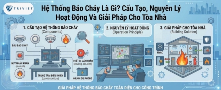 Hệ Thống Báo Cháy Là Gì? Cấu Tạo, Nguyên Lý Hoạt Động Và Giải Pháp Cho Tòa Nhà 2026